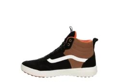 Vans Mens Range Exp Hi Vansguard Sneaker - Black -Shoe Sales Store US 01 601139 03