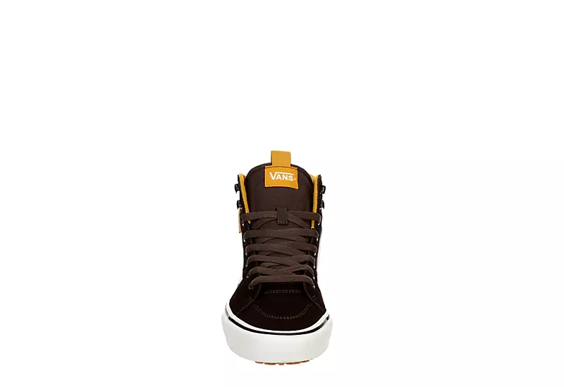 Vans Mens Filmore High Top Vansguard Sneaker - Brown 5 Vans Mens Filmore High Top Vansguard Sneaker - Brown - Image 3