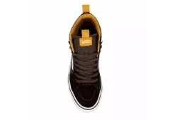 Vans Mens Filmore High Top Vansguard Sneaker - Brown 14 Vans Mens Filmore High Top Vansguard Sneaker - Brown -Shoe Sales Store US 01 601141 05