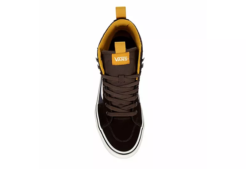Vans Mens Filmore High Top Vansguard Sneaker - Brown 8 Vans Mens Filmore High Top Vansguard Sneaker - Brown - Image 6