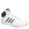 Adidas Mens Hoops 3.0 Mid Sneaker - White -Shoe Sales Store US 01 601152 00