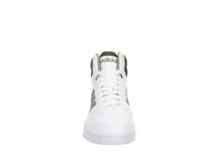 Adidas Mens Hoops 3.0 Mid Sneaker - White 11 Adidas Mens Hoops 3.0 Mid Sneaker - White -Shoe Sales Store US 01 601152 02