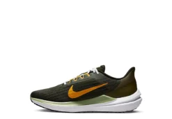 Nike Mens Air Winflo 9 Running Shoe - Olive -Shoe Sales Store US 01 601208 02