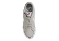Nike Mens Court Legacy Suede Low Sneaker - Grey -Shoe Sales Store US 01 601229 04