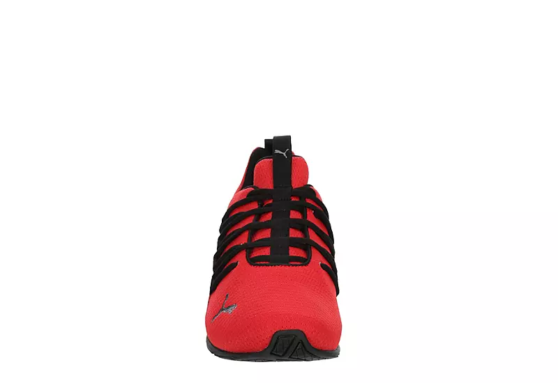 Puma Mens Axelion Sneaker - Red 5 Puma Mens Axelion Sneaker - Red - Image 3