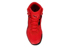 Puma Mens Playmaker Pro Mid Basketball Shoe - Red -Shoe Sales Store US 01 601241 05