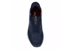 Skechers Mens Slip-ins Max Cushioning Advantageous - Navy -Shoe Sales Store US 01 601352 05