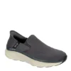 Skechers Mens Slip-ins Dlux Walker Orford - Dark Grey -Shoe Sales Store US 01 601364 00