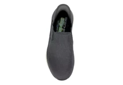 Skechers Mens Slip-ins Dlux Walker Orford - Dark Grey 14 Skechers Mens Slip-ins Dlux Walker Orford - Dark Grey -Shoe Sales Store US 01 601364 05
