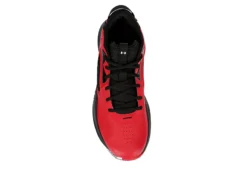 Under Armour Mens Lockdown 6 Basketball Shoe - Red -Shoe Sales Store US 01 601365 05