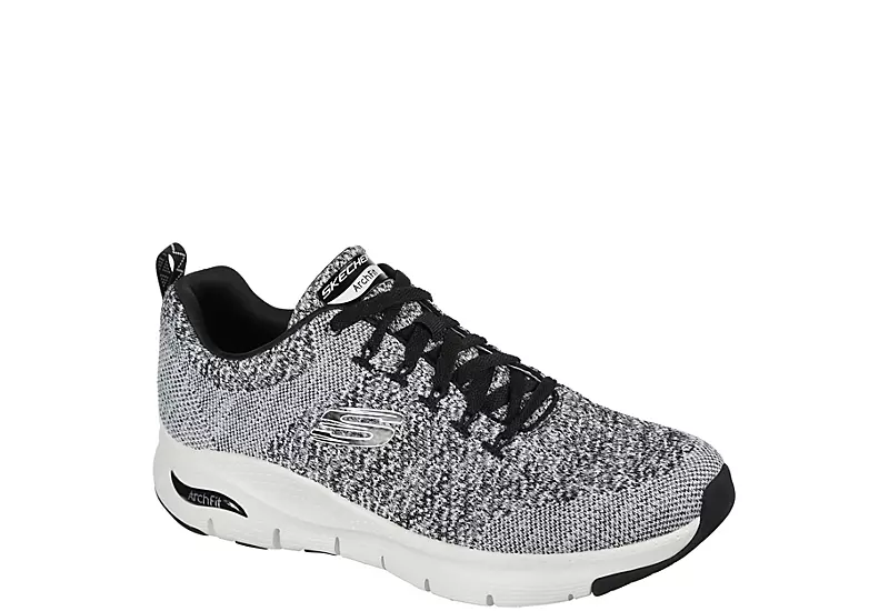 Skechers Mens Arch Fit - White 3 Skechers Mens Arch Fit - White