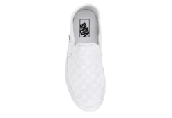 Vans Mens Asher Slip On Sneaker - White -Shoe Sales Store US 01 630261 05
