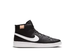 Nike Mens Court Royale 2 Mid Sneaker - Black -Shoe Sales Store US 01 631166 01