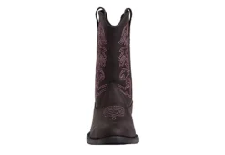 Deer Stags Boys Ranch Western Boot - Dark Brown 11 Deer Stags Boys Ranch Western Boot - Dark Brown -Shoe Sales Store US 01 700040 02