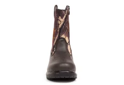 Deer Stags Boys Tour Western Boot - Camo -Shoe Sales Store US 01 700047 02