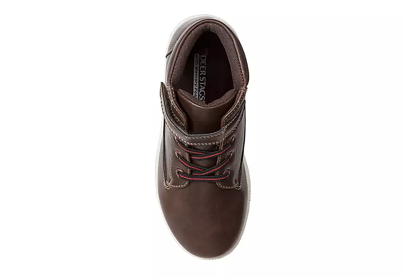 Deer Stags Boys Niles Lace-up Boot - Dark Brown 8 Deer Stags Boys Niles Lace-up Boot - Dark Brown - Image 6