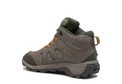 Merrell Boys Oakcreek Mid Hiking Shoe - Brown -Shoe Sales Store US 01 701223 02
