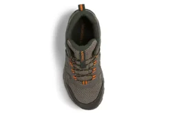 Merrell Boys Oakcreek Mid Hiking Shoe - Brown -Shoe Sales Store US 01 701223 03