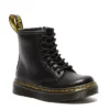Dr. Martens Dr.martens Boys Infant Zavala Combat Boot - Black -Shoe Sales Store US 01 701291 00