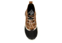 Sorel Boys Out And About Classic Lace-up Boot - Camel -Shoe Sales Store US 01 701305 05