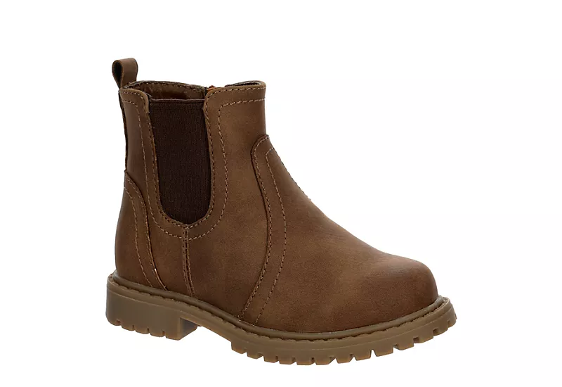 West Harris Boys Infant Lil Atlas Chelsea Boot - Brown 3 West Harris Boys Infant Lil Atlas Chelsea Boot - Brown