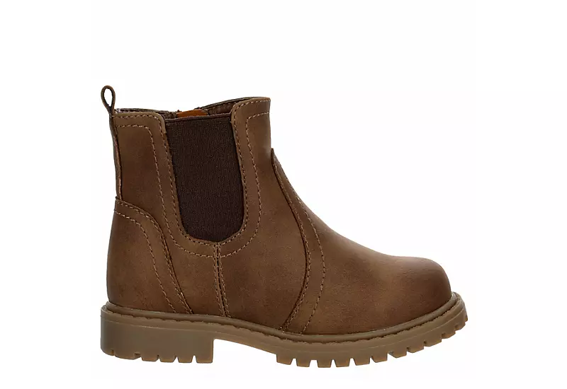 West Harris Boys Infant Lil Atlas Chelsea Boot - Brown 4 West Harris Boys Infant Lil Atlas Chelsea Boot - Brown - Image 2