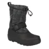Northside Boys Infant Frosty Snow Boot - Black -Shoe Sales Store US 01 701657 00