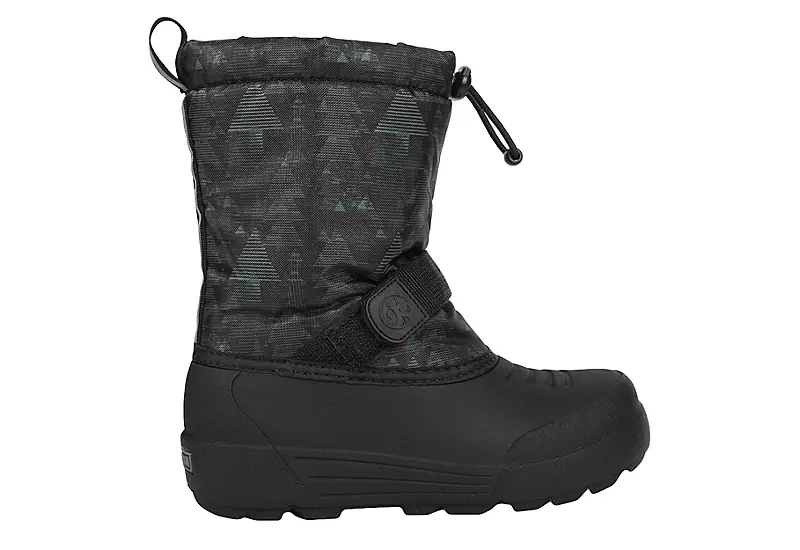 Northside Boys Infant Frosty Snow Boot - Black 4 Northside Boys Infant Frosty Snow Boot - Black - Image 2