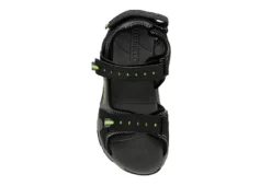 Merrell Boys Panther Sandal 2.0 Outdoor Sandal - Black -Shoe Sales Store US 01 701996 05