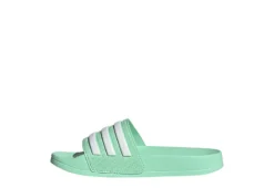 Adidas Girls Adilette Slide Sandal - Mint -Shoe Sales Store US 01 702040 02