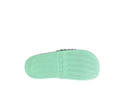 Adidas Girls Adilette Slide Sandal - Mint -Shoe Sales Store US 01 702040 04