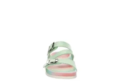 Cupcake Couture Girls Willow Footbed Sandal - Mint -Shoe Sales Store US 01 702171 02