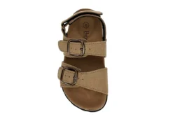 Bjorndal Boys Infant Rawley Footbed Sandal - Tan -Shoe Sales Store US 01 702221 05