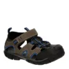 West Harris Boys Infant Sailor Outdoor Sandal - Grey -Shoe Sales Store US 01 702223 00