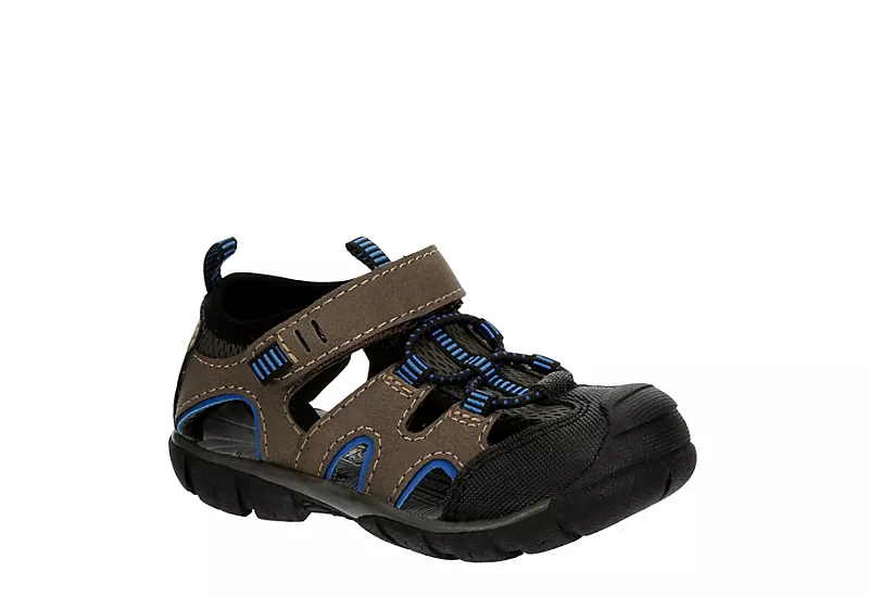 West Harris Boys Infant Sailor Outdoor Sandal - Grey 3 West Harris Boys Infant Sailor Outdoor Sandal - Grey