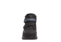 Deer Stags Boys Blaze Boot - Black -Shoe Sales Store US 01 702269 02