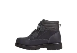 Deer Stags Boys Blaze Boot - Navy -Shoe Sales Store US 01 702272 03