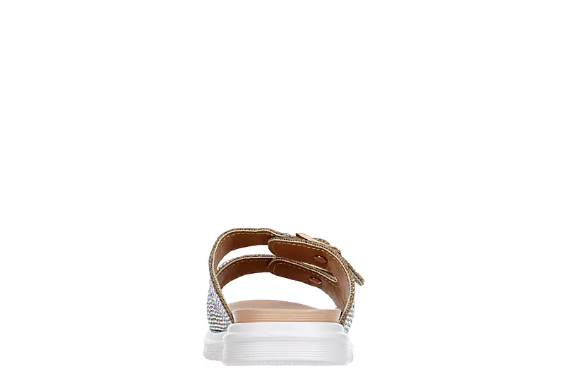 Sophie17 Girls Jifa Footbed Sandal - Rose Gold 7 Sophie17 Girls Jifa Footbed Sandal - Rose Gold - Image 5