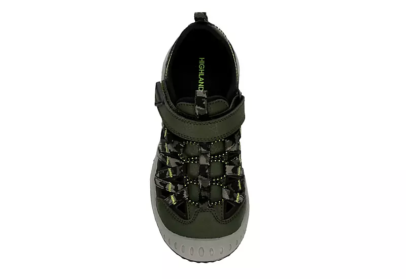 Highland Creek Boys Fisher Water Shoe - Olive 8 Highland Creek Boys Fisher Water Shoe - Olive - Image 6