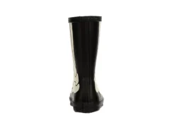 Hunter Boots Llc Boys Infant First Classic Skeleton Print Rain Boot - Black -Shoe Sales Store US 01 702388 04