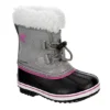 Sorel Girls Infant Pac Nylon Wp Snow Boot - Grey -Shoe Sales Store US 01 702410 00