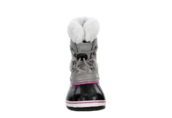Sorel Girls Infant Pac Nylon Wp Snow Boot - Grey -Shoe Sales Store US 01 702410 02