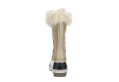 Sorel Girls Joan Of Arctic Wp Snow Boot - Tan -Shoe Sales Store US 01 702411 04