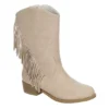 Dv By Dolce Vita Girls Lillyth Western Boot - Off White -Shoe Sales Store US 01 702430 00