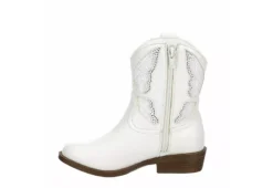 Madden Girl Girls Mpillar Western Boot - White -Shoe Sales Store US 01 702433 03