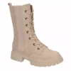 Blowfish Girls Cover Up-k Lace-up Boot - Blush -Shoe Sales Store US 01 702454 00