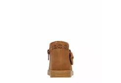 Cupcake Couture Girls Infant Lil Janie Bootie - Chestnut -Shoe Sales Store US 01 702462 04