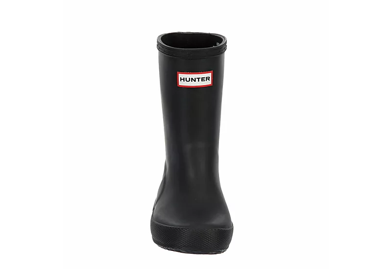 Hunter Boots Llc Boys Infant Original First Classic Rain Boot - Black 5 Hunter Boots Llc Boys Infant Original First Classic Rain Boot - Black - Image 3