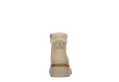 Cupcake Couture Girls Infant Lil Lexi Lace-up Boot - Beige -Shoe Sales Store US 01 702522 04