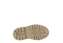 Cupcake Couture Girls Infant Lil Lexi Lace-up Boot - Beige -Shoe Sales Store US 01 702522 06